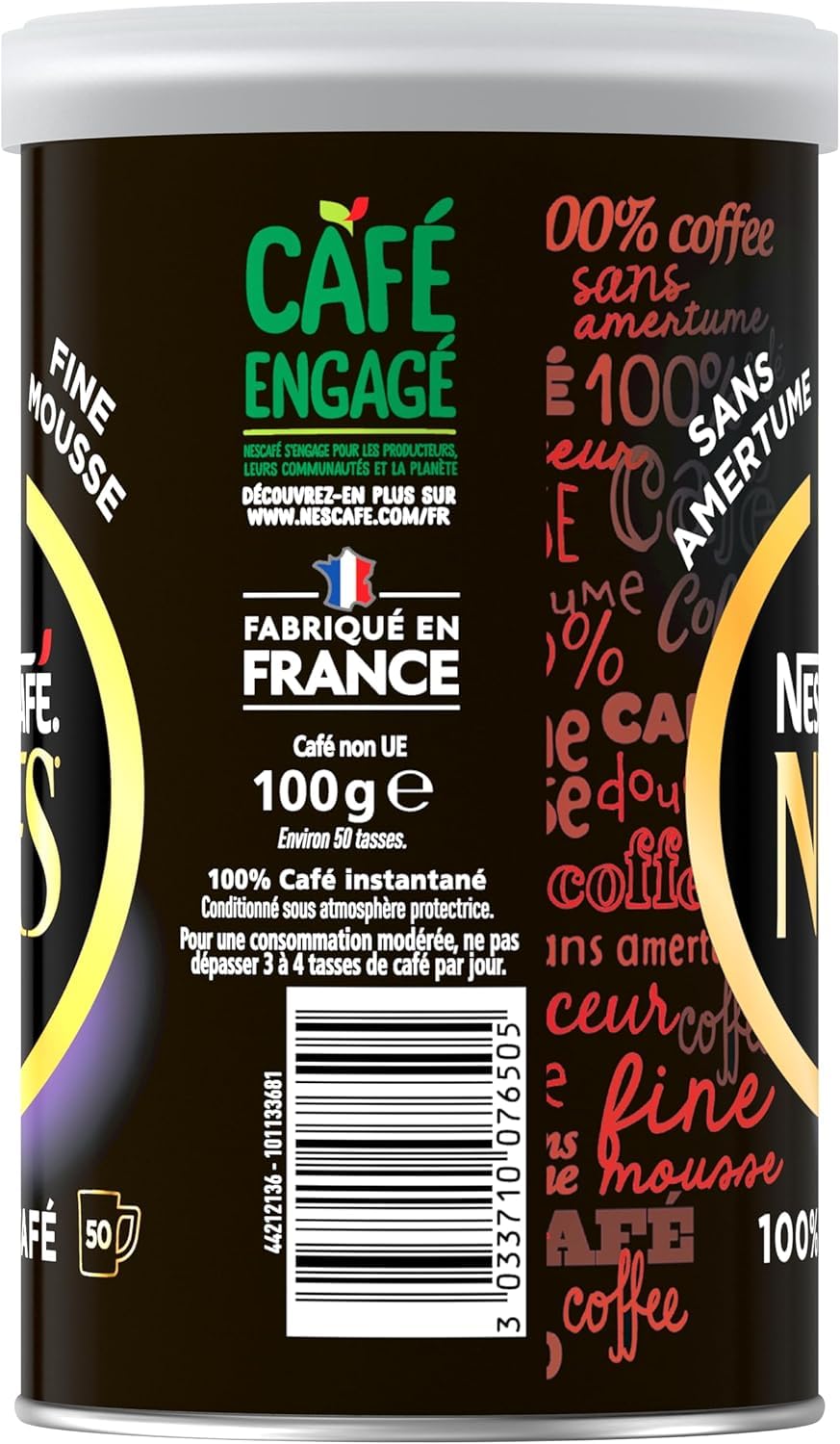 NESCAFE Nes Instant Pure Arabica Soluble Coffee 100g by decadent foods