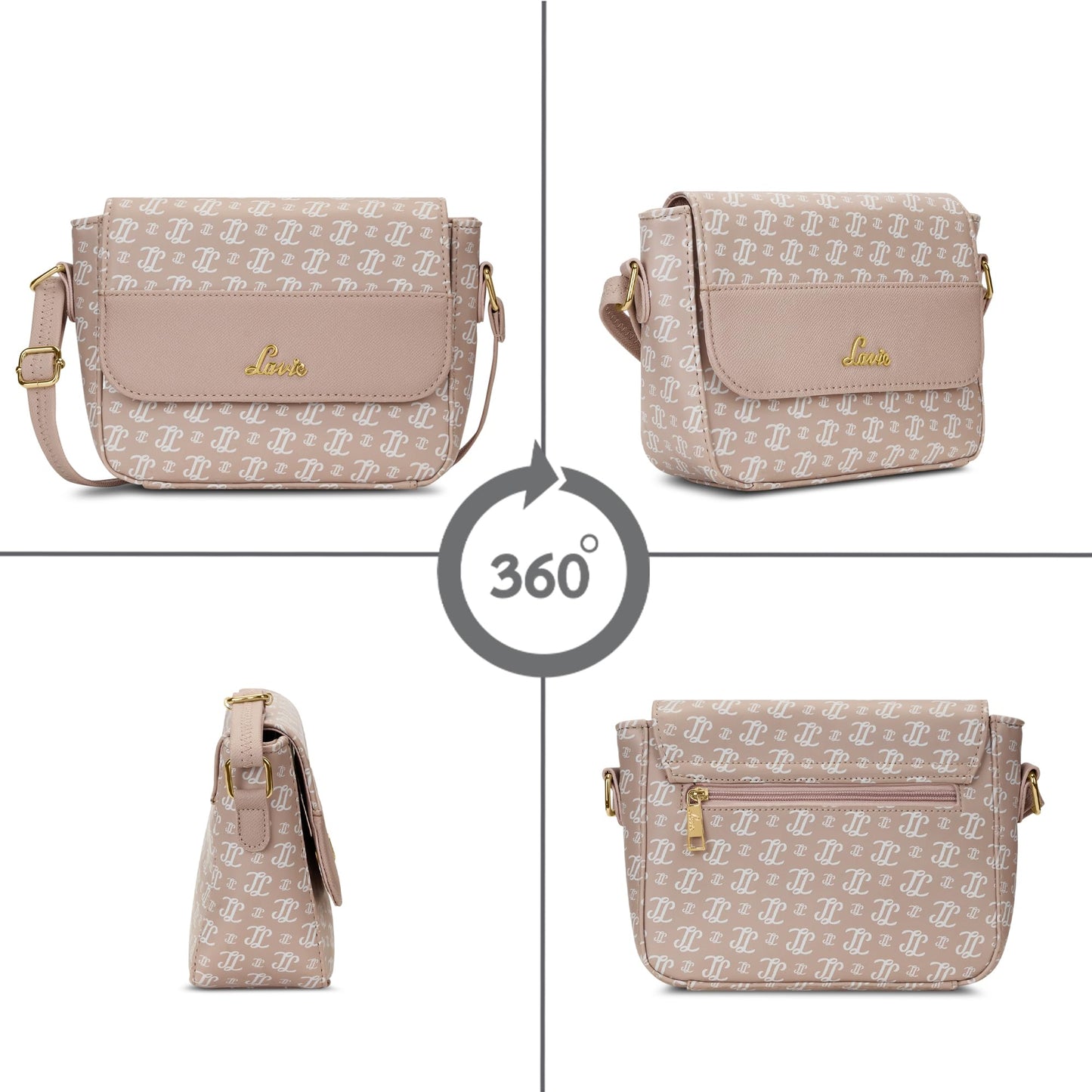 Lavie Woman's Broxa Flap Crossbody Sling Bag | Ladies Purse Handbag | Gift for Women