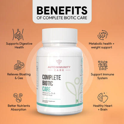 Autoimmunity care Complete Biotic Care | 3-in-1 Prebiotic, Probiotic &- image 7