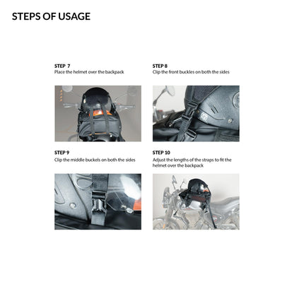 MONKEY TROOPERS Stormy Travel Backpack Bag for Man & Women, 25L