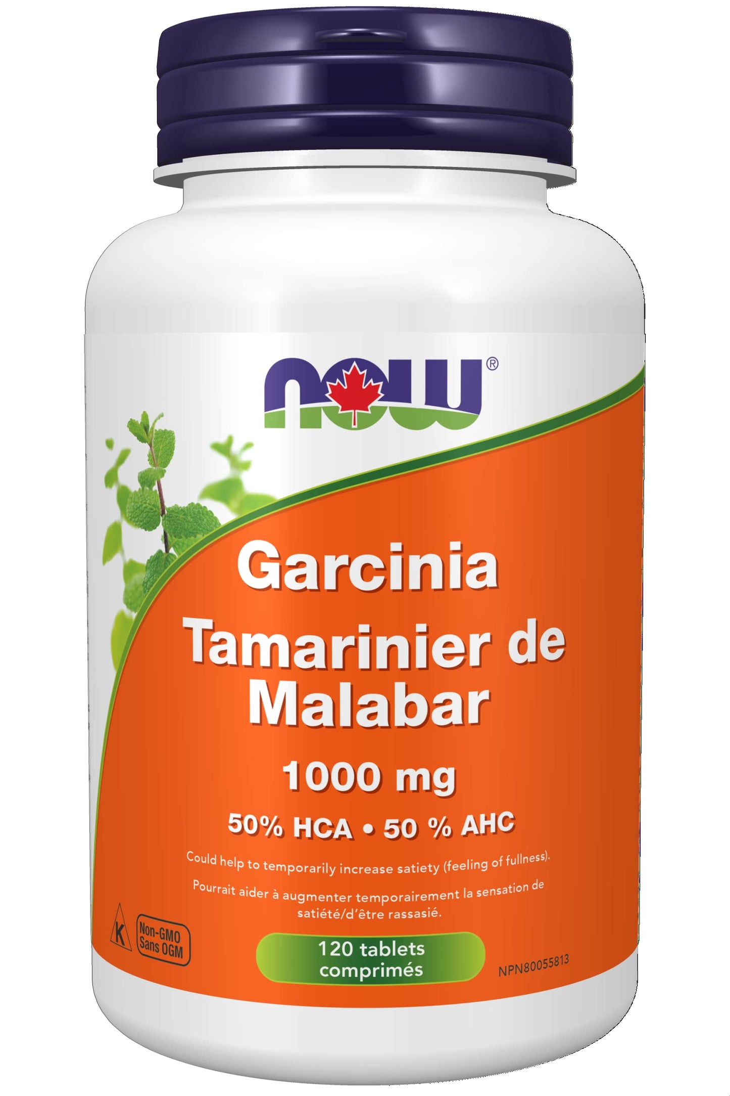 Now Garcinia 1,000mg 50% HCA 120tab