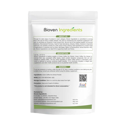 Bioven Ingredients Green Coffee Extract (125)