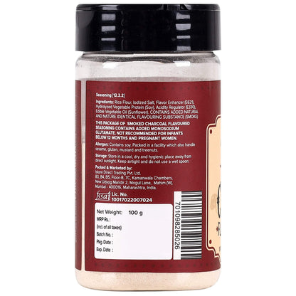 Urban Platter Smoked Charcoal Seasoning, 100g (Add Smoky flavour to dishes instantly!)