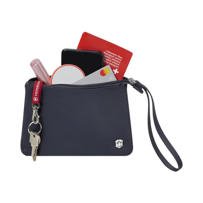 Victorinox Victoria Signature Women Compact Backpack, 14'' Laptop & 10'' Tablet Pocket, Midnight Blue, Swiss designed (612204)