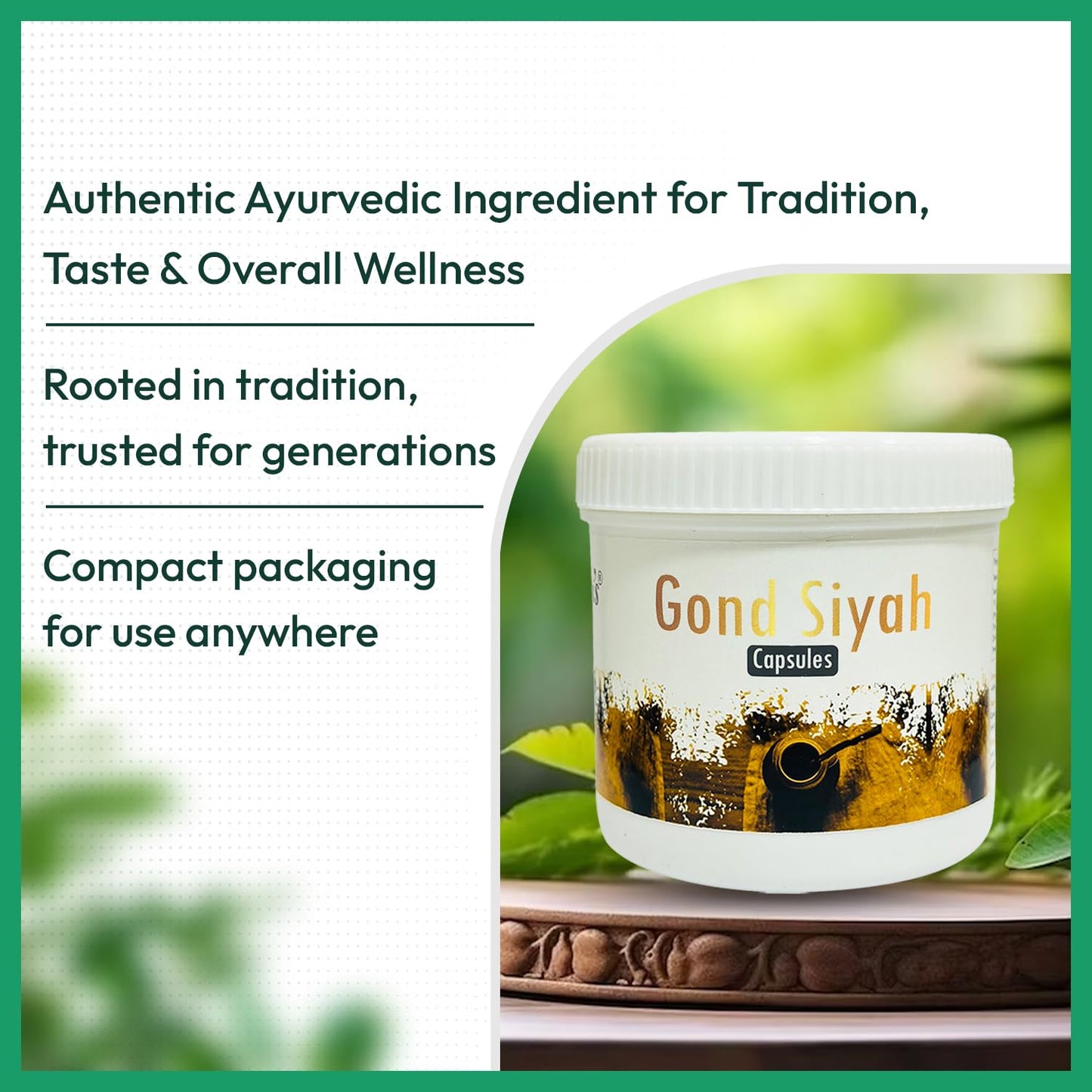 Hakim Suleman's S Care and Gond Siyah Capsule Combo Pack | Herbal Wellness Pair | Everyday Care Value Combo
