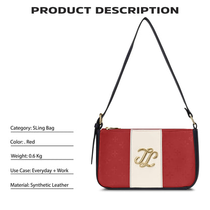 Lavie Signature Women's Tampa Colourblock Crossbody Sling Bag | Ladies Purse Handbag | Gift for Women