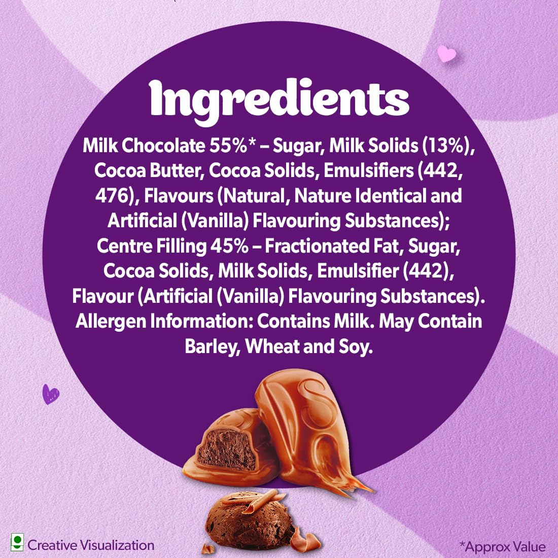 Cadbury Dairy Milk Silk Mousse Chocolate Bars, 110 g