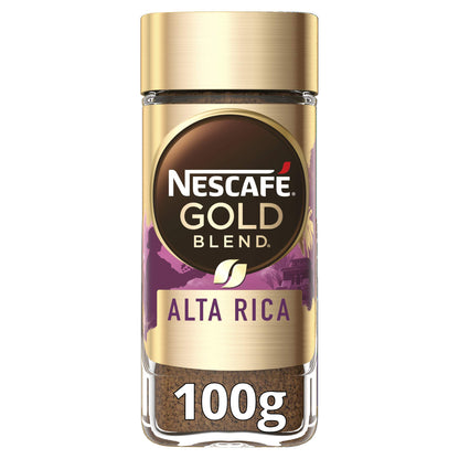 Nescafe Gold Alta Rica Instant Ground Coffee Jar, 100 G