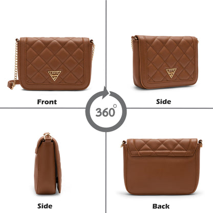 Lavie Signature Atlanta Woman's Crossbody Sling Bag | Ladies Purse Handbag | Gift for Women