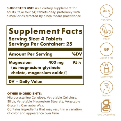 Solgar Chelated Magnesium- image 6