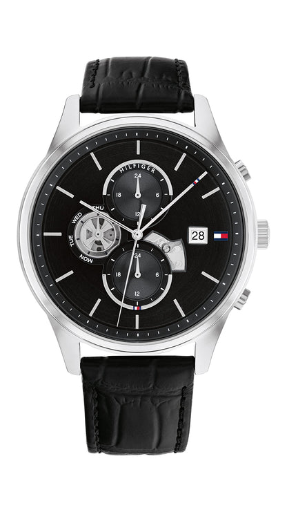 Tommy Hilfiger Black Dial Analog Watch for Men