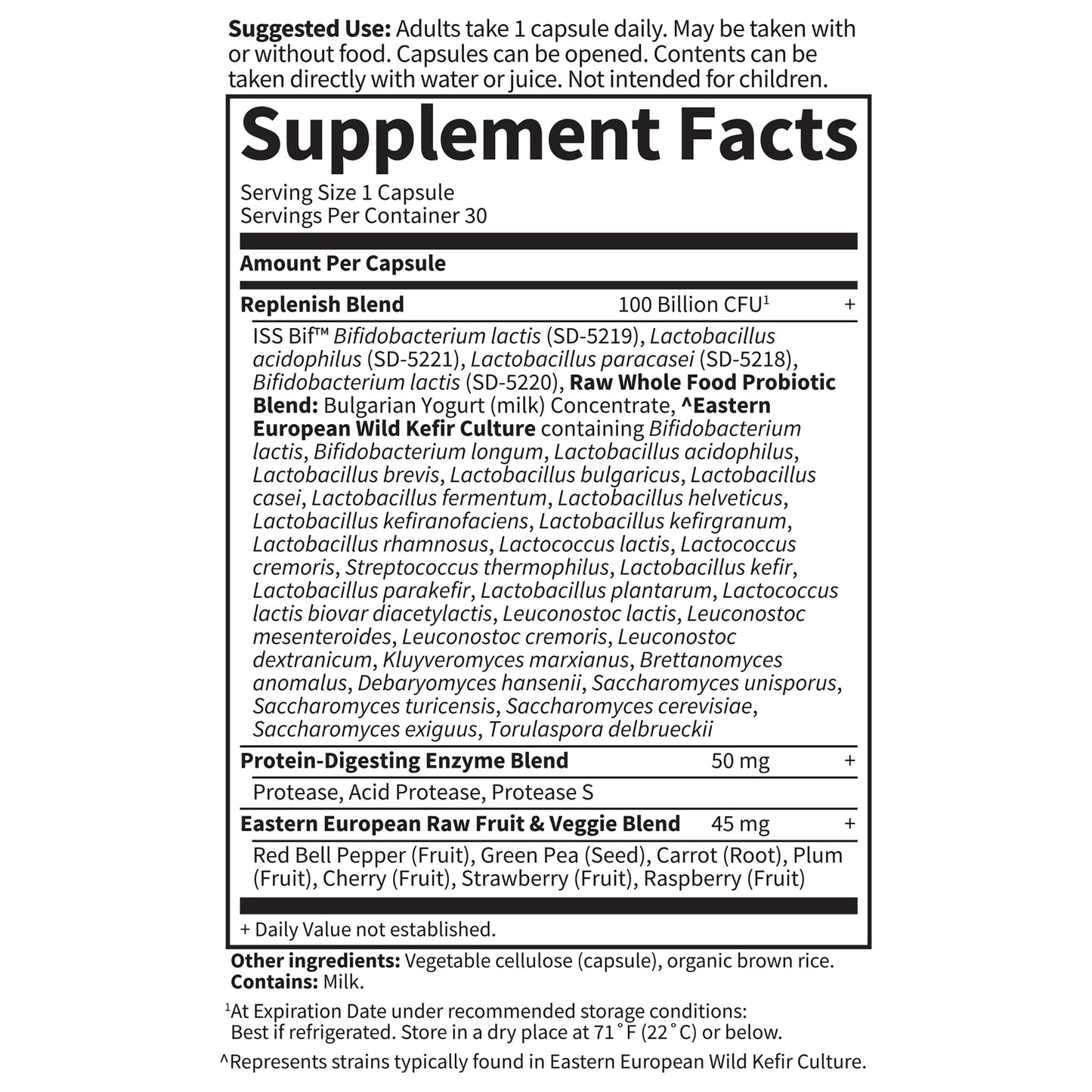 Garden of Life, RAW Probiotics, Ultimate Care, 30 Veggie Caps- image 8