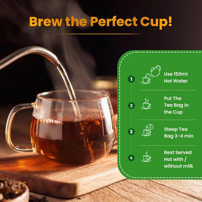 Goodwyn Darjeeling First Flush Tea - 100g Loose Leaf | Handpicked Black Tea in Reusable Tin | Fresh, Aromatic & Rich in Antioxidants | Estate Fresh & Trusted by 1000+ Hotels
