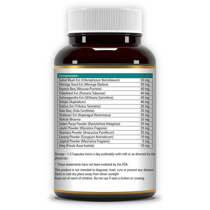 Shudh Kaama Power with Original Shilajit, Gokhru, Ashwagandha & Safed M- image 3