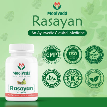 Moolveda Rasayan Tablets | 90 Veg Tablets | Pack of 1- image 2