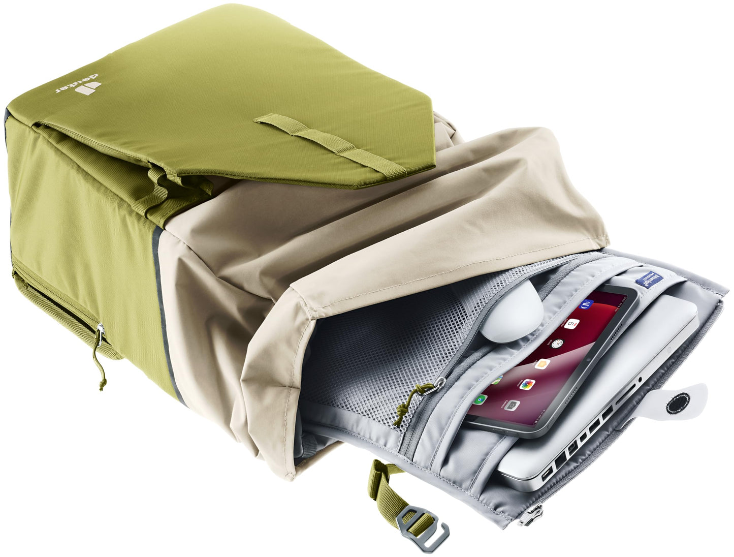 Deuter Unisex Green Xberg 25L Backpack with Organized and Comfortable Lifestyle Day Pack for Explorers and Travellers