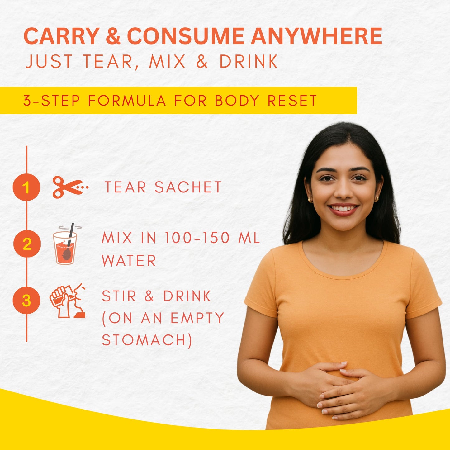 Revaya Gut Reset Detox Drink, Helps in Digestion and Bloating Relief | Ayurvedic Gut Health Formula & Digestion Support | Improve Gut Health with Licorice, Ginger, Fennel, Cumin & Milk Thistle | Gut Cleanser 14 Sachets, Lemon Flavour