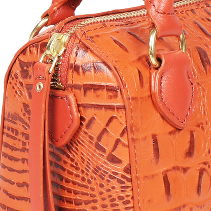 Hidesign Women Shoulder Bag (Orange)