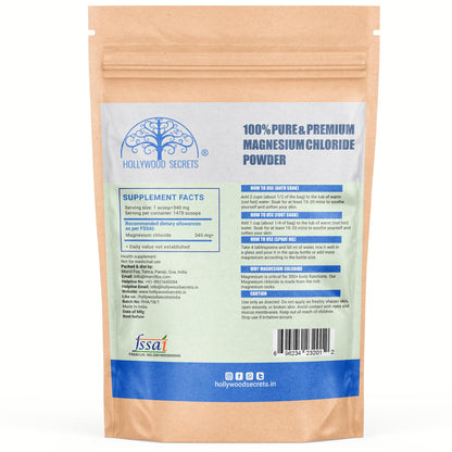 Hollywood Secrets Natural Magnesium Chloride Minerals 500gm