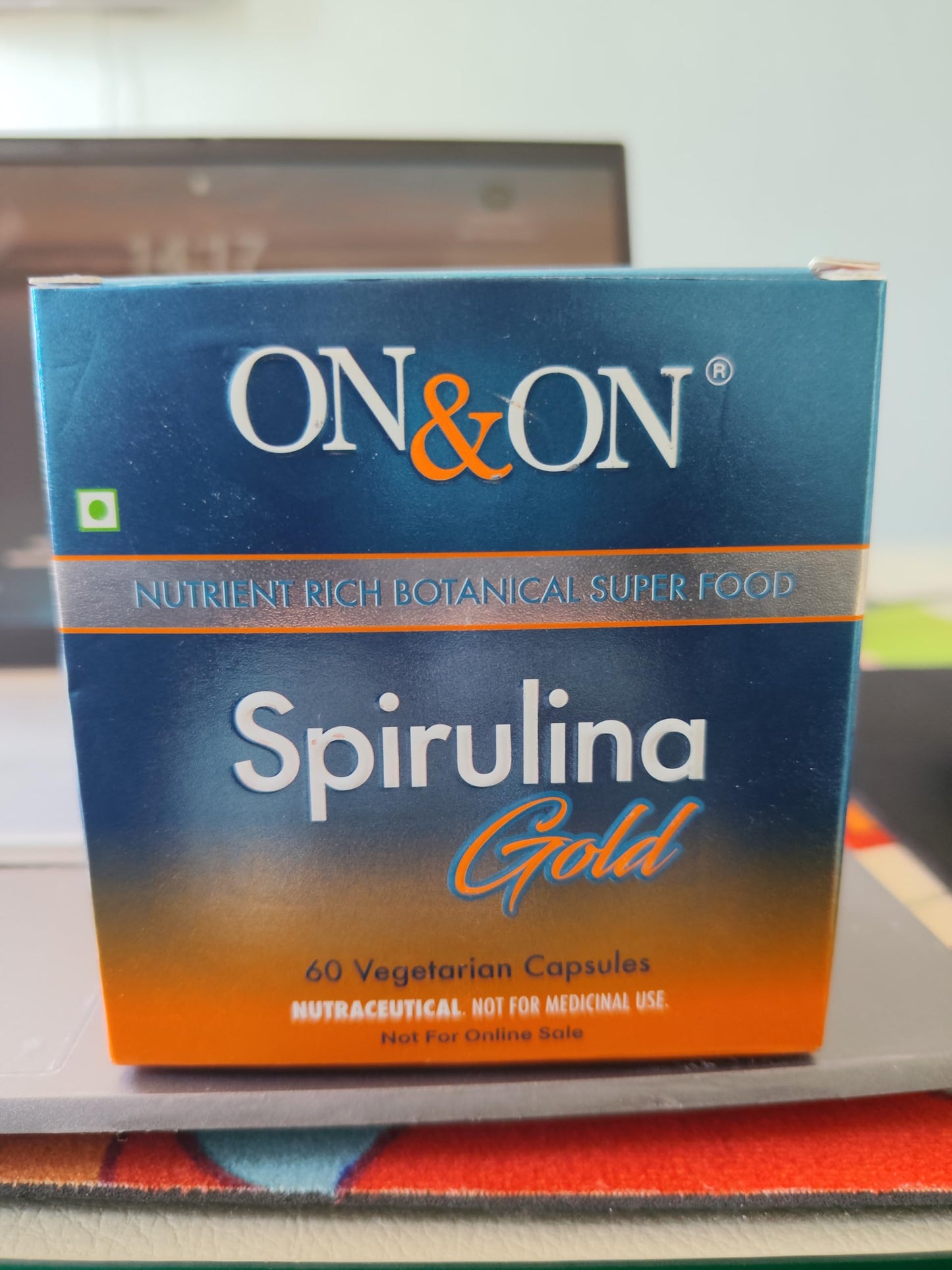On&On Spirulina Gold Vegetarian Capsules, 60N