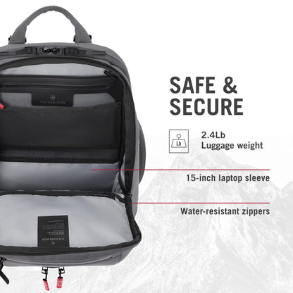 Victorinox Touring 2.0, Commuter Backpack, Stone Grey (612117)