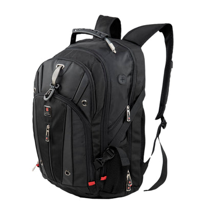 SWISS MILITARY Laptop Backpack 31L & Blue Toiletry Bag Combo Water-Resistant Travel Bag Set for Men Women with Laptop Compartment & Multiple Pockets