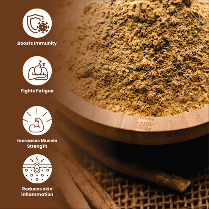 Smart Organics Ashwagandha Powder 100g - 100% Pure & Natural | Energy, Stress Relief, Immune Support | Herbal Supplement