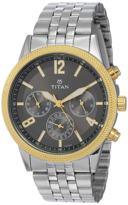 Titan Neo Analog Grey Dial Men's Watch-NM1734BM01 / NL1734BM01/NP1734BM01