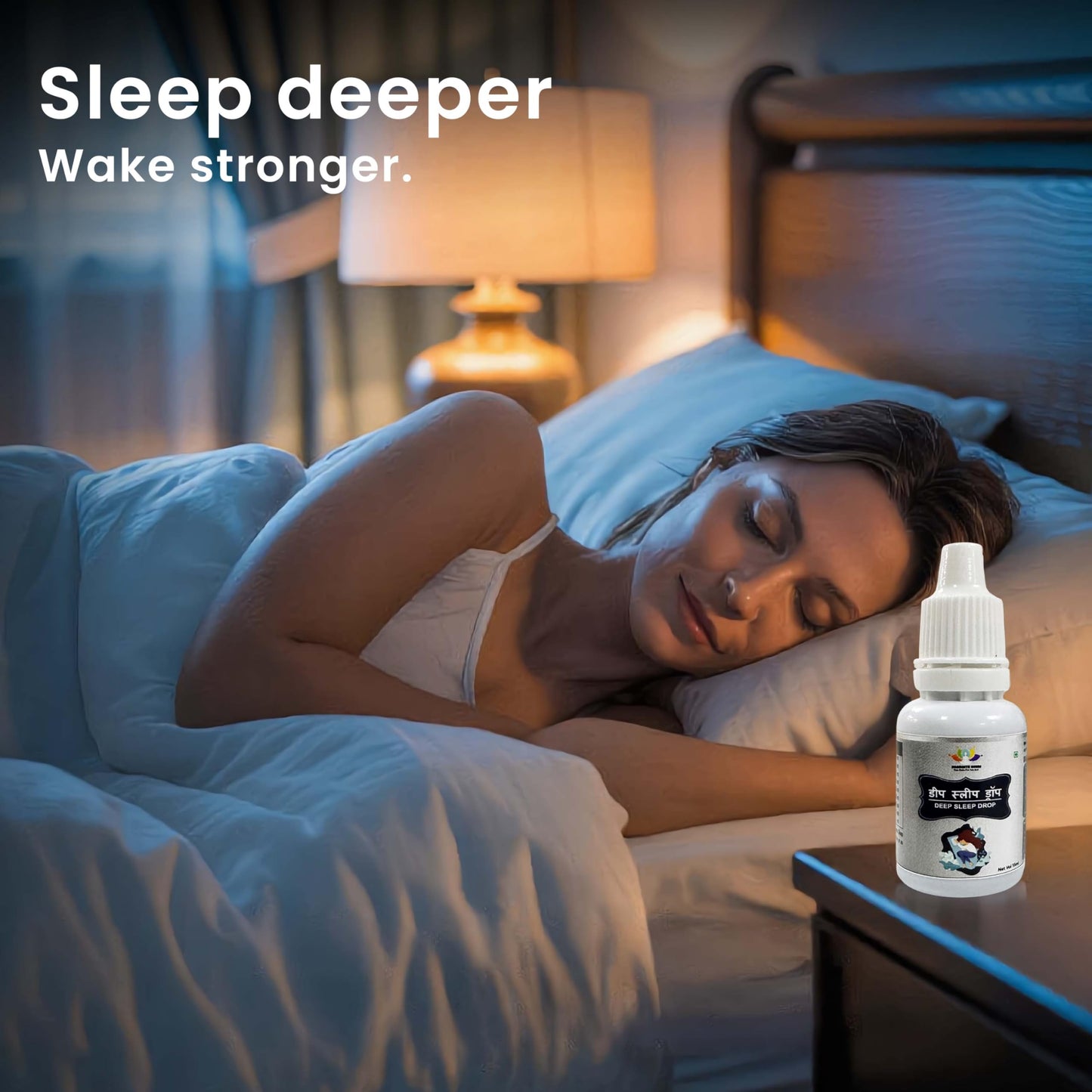 JINAMRITH HERBS Deep Sleep Herbal Drops 15 ml | Natural Nighttime Relaxation & Calm Support | With Jiphal, Sarpagandha & Jatamansi | Herbal Sleep Wellness Formula