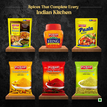 Pushp Shahi Hing | 100g | India's Strongest Hing Powder | Pure Asafoetida | Quality Blend | No Preservatives