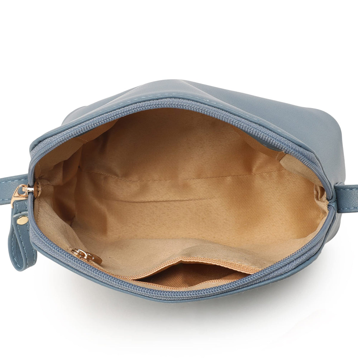 Fastrack Women’s Modern Structured Casual Sling Bag (Teal Blue)