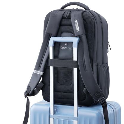 American Tourister Segno 4.0 | 30 Ltrs | 3 Compartments | Bottle Pocket | Ergonomic Padded Back Panel & Shoulder Straps | Laptop Backpack | 1 Year International Warranty | Black