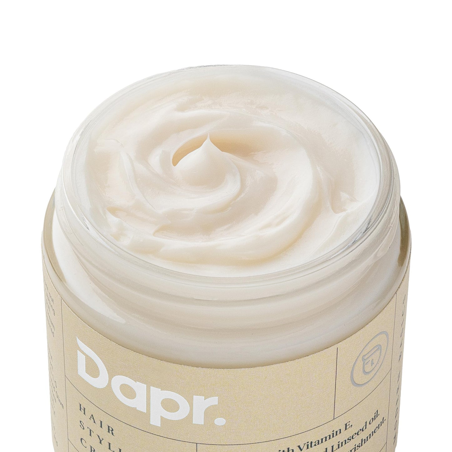 Dapr. Hair Styling Cream (100 grams) for Daily use | Enriched with Olive oil extract and Linseed oil |