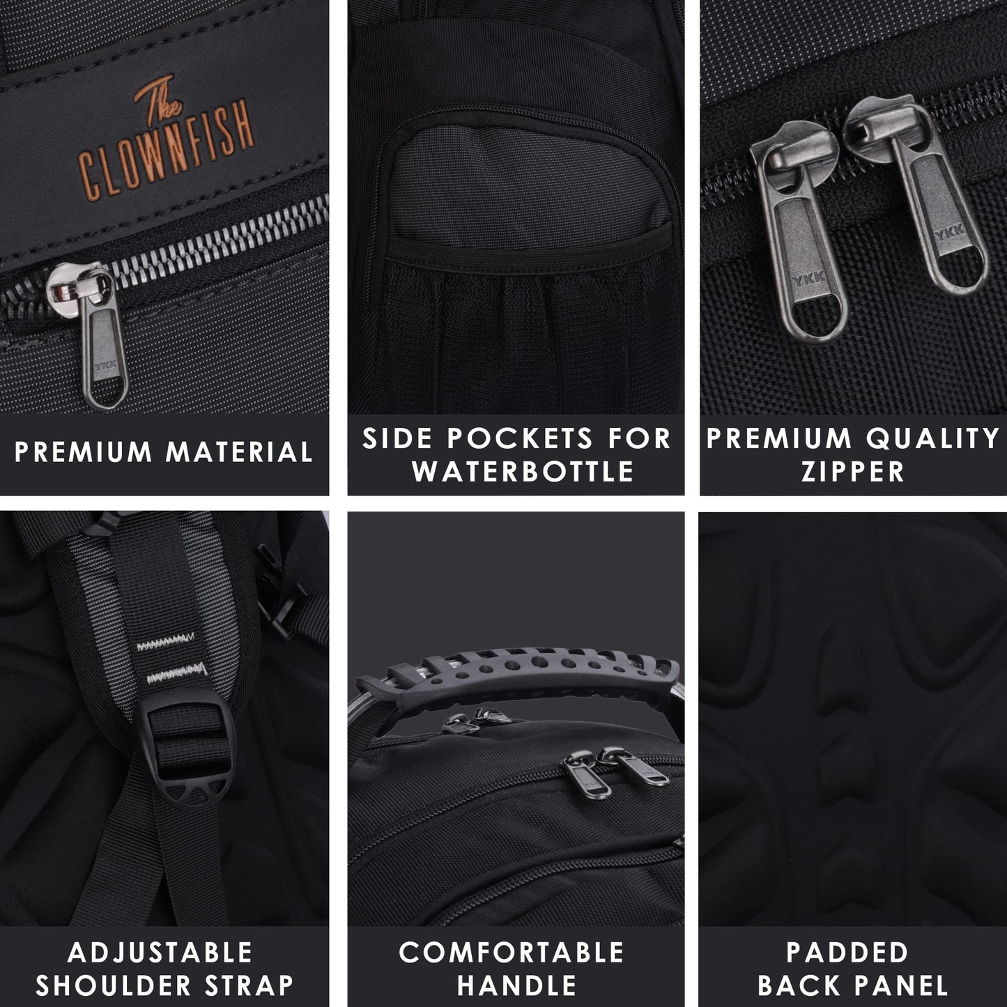 The Clownfish YESO Large Capacity Multifunction Business Casual Compute- image 3