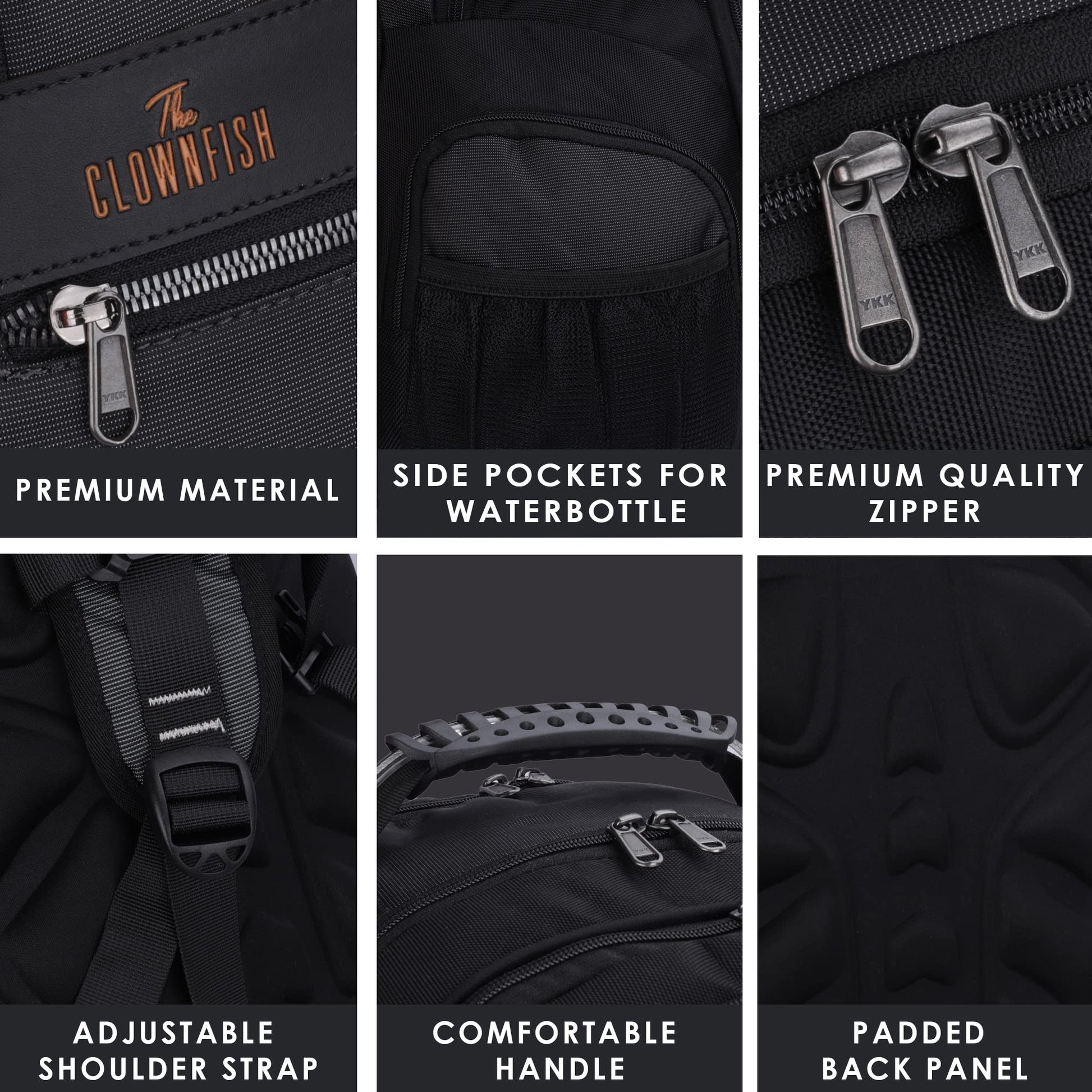 The Clownfish YESO Large Capacity Multifunction Business Casual Compute- image 3