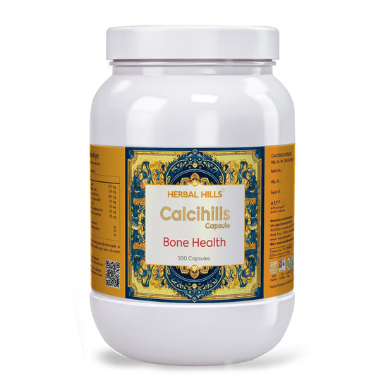 Herbal Hills Calcihills Bone Health (500 Capsule (Pack of 1))