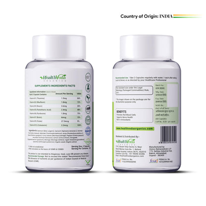 HEALTH VEDA ORGANICS PRIVATE LIMITED Plant Based Vitamin B12 Supplement- image 8