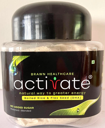 BRAWN HEALTHCARE ACTIVATE - Health Drink with flax seed/Kanji/Sathu Maavu/Rice with Flax seed/Porridge