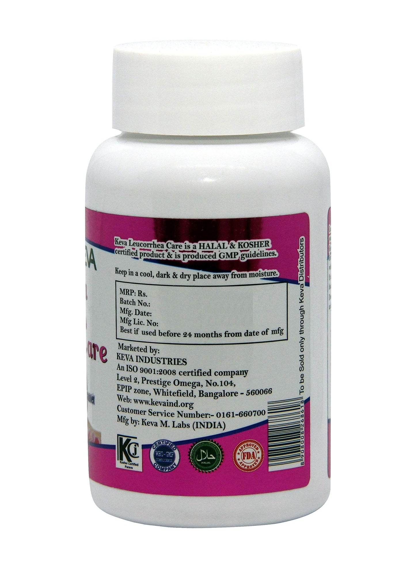 Keva Leucorrhea Care Tablets (60 Tablets)- image 5