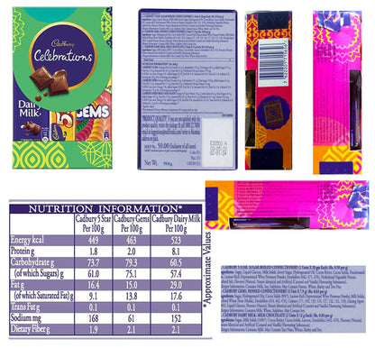 Rakhi Gift for Brother Bhabhi with Cadbury Celebration Chocolates Pack, Rakhi Gift for Bhaiya Bhabhi with Rakshabandhan Greeting Card, Stone Studded Beaded Floral Rakhi for Brother Bhabhi with Cadbury,Greeting Card, Tilak set