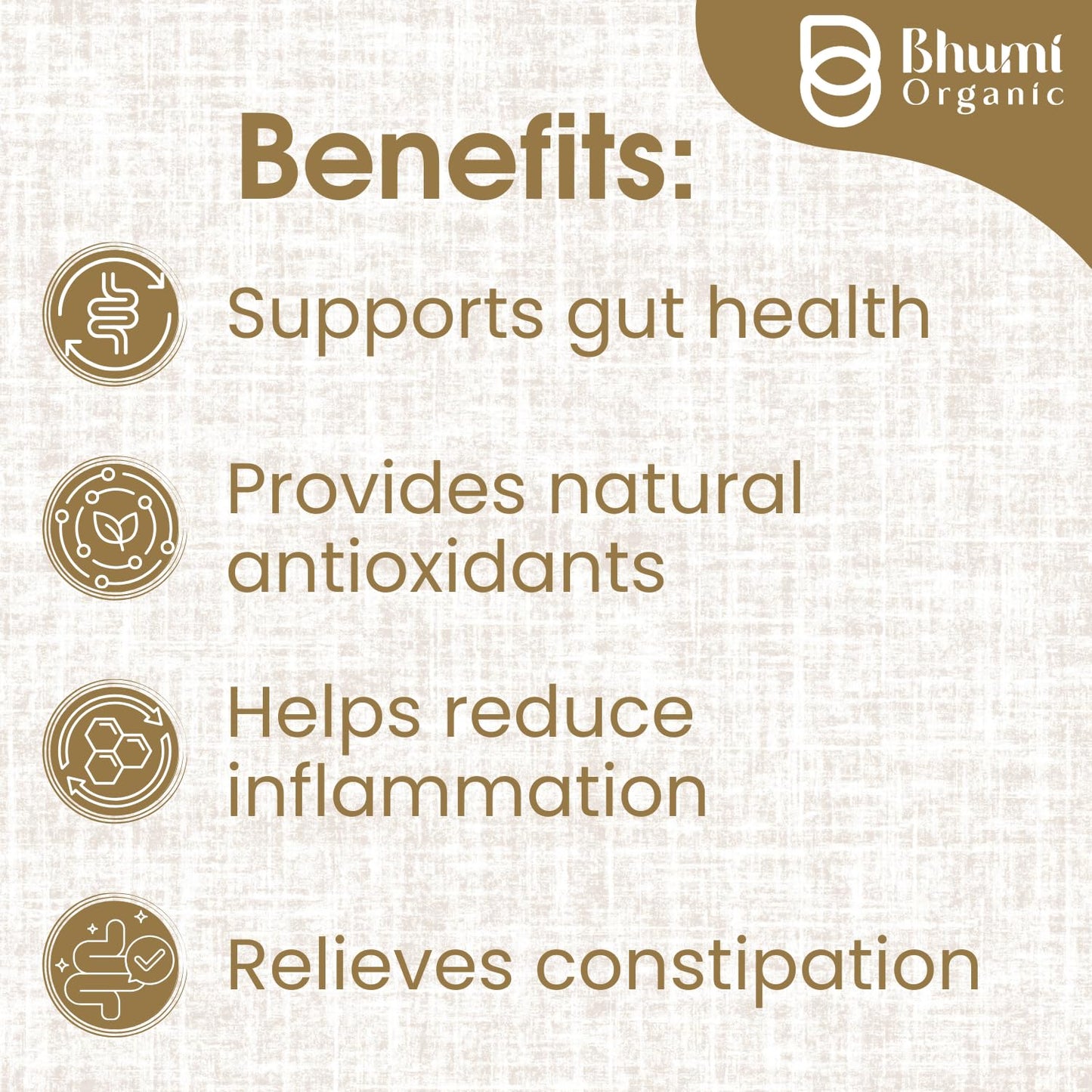 Bhumi Organic Triphala Powder 300g (10.58 Oz) | 100% Pure Ayurvedic Dig- image 5