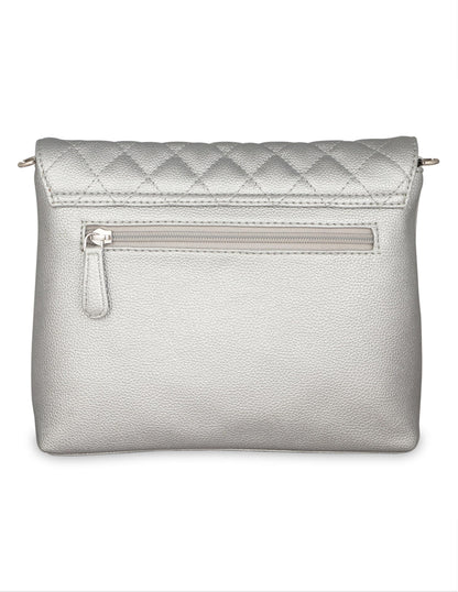 FLYING BERRY Women's Sling Bag (FB-2354_Silver)