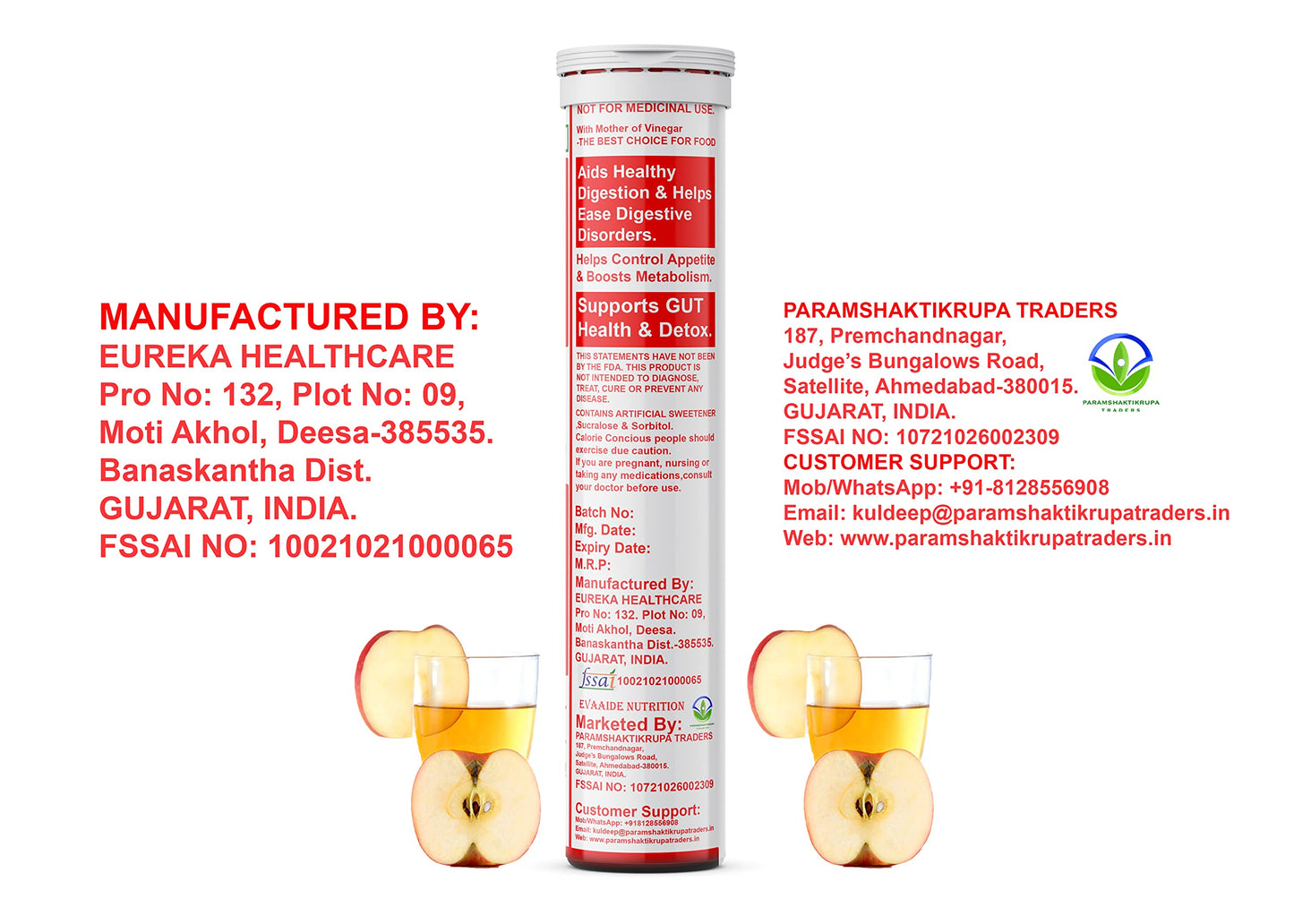 Apple cider vinegar effervescent tablets_15T (45T)