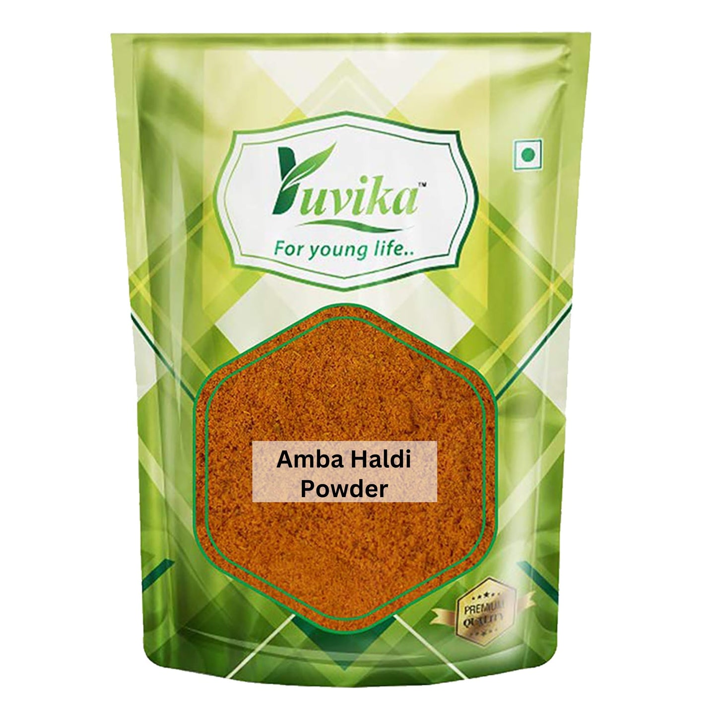 YUVIKA Amba Haldi Powder - Jangli Haldi - Curcuma Aromatica - Wild Turmeric Powd