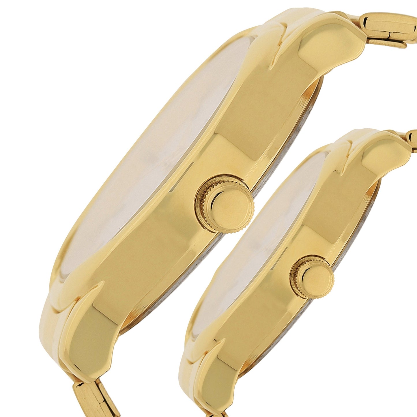 Titan Bandhan Analog Champagne Dial Couple Watch-NL15802490YM04- image 4