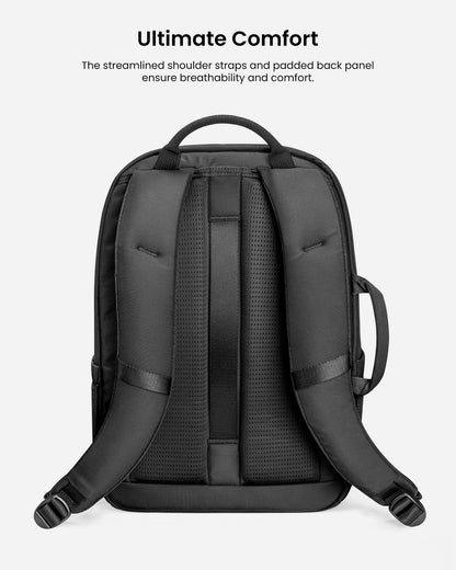 UrbanEX-T65 Laptop Backpack Black 15.6 Inch/20L