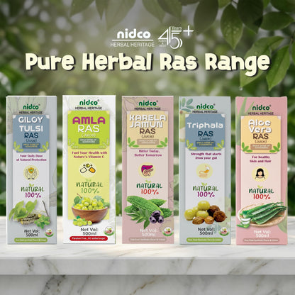 NIDCO Herbal Heritage Aloe Vera Juice with Pulp 500 ml