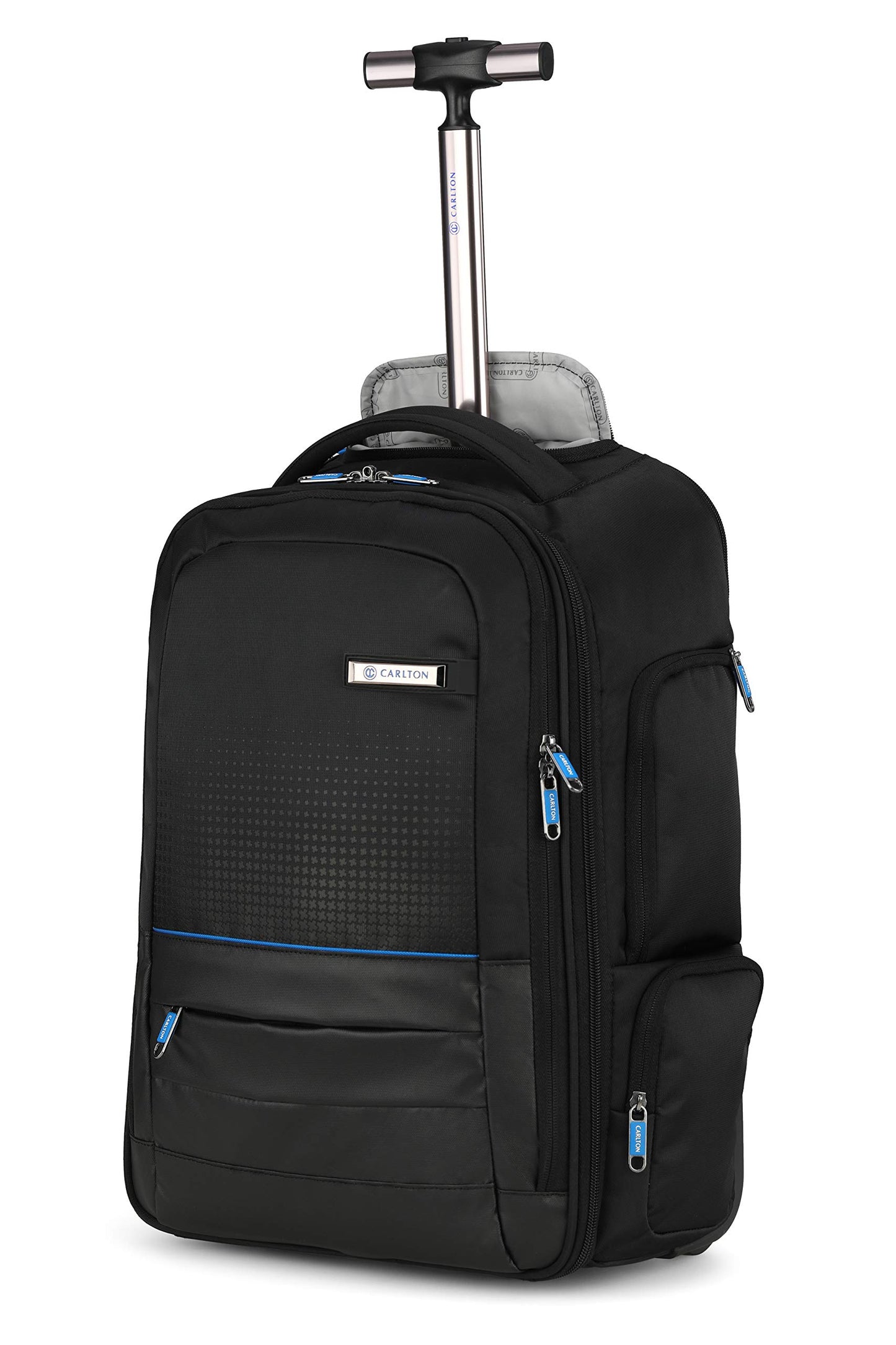 Carlton West End Black Laptop Backpack Trolley