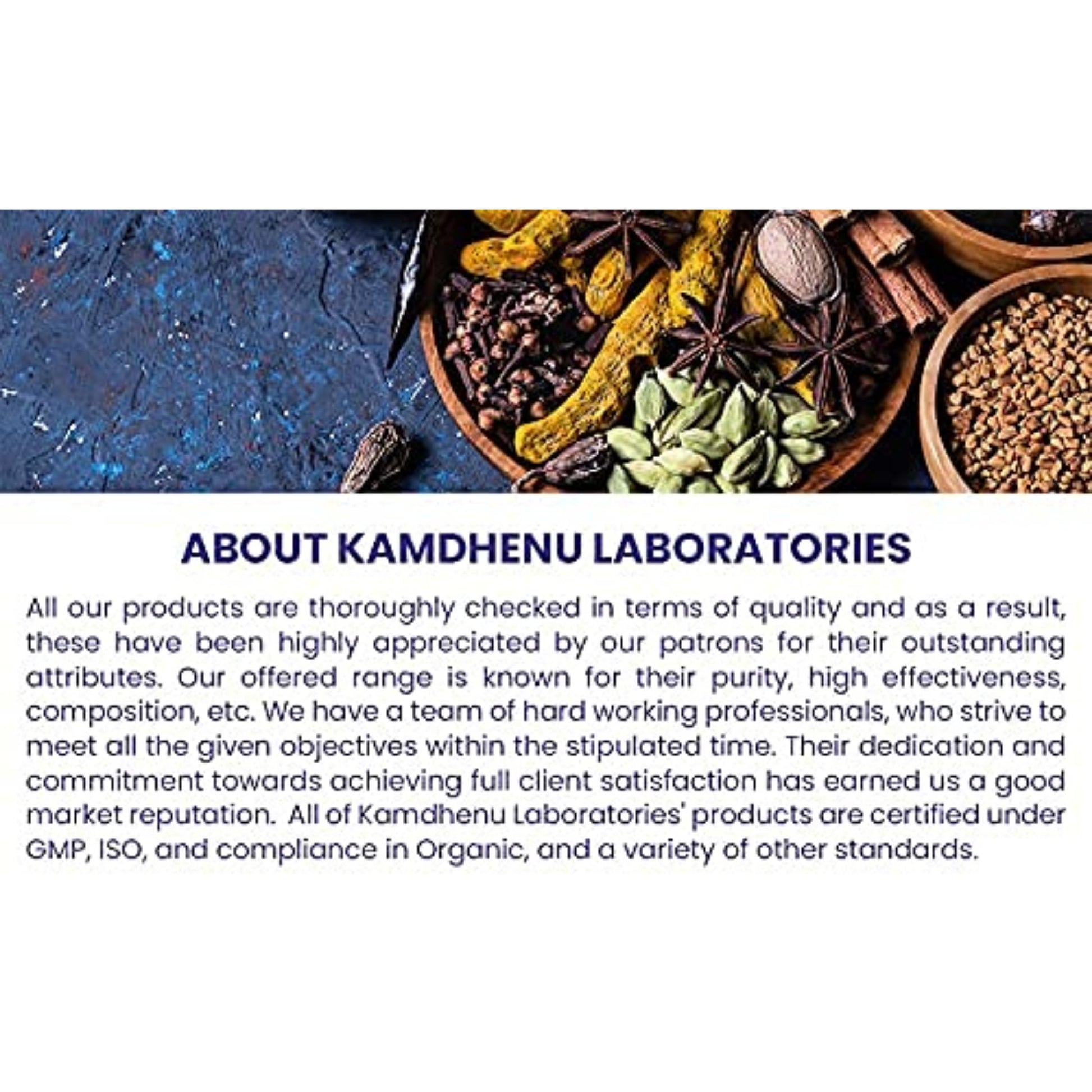 Kamdhenu Laboratories Pure Ayurvedic Herbal Harade Powder 100g Natural- image 4