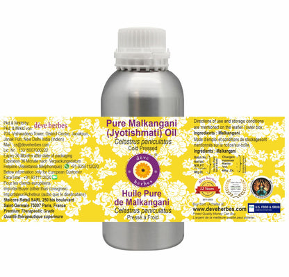 Deve Herbes Pure Malkangani (Malkangani/Jyotishmati) Oil (Celastrus pan- image 7